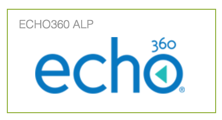 echo360 ALP block on RVC Learn